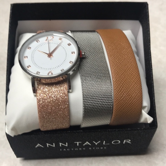 Ann Taylor Factory Accessories - Ann Taylor factory store watch and bands